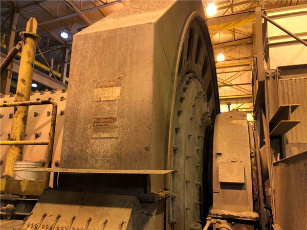Nordberg 15' X 20' (4.6m X 6.1m) Ball Mill With 3000 Hp (2237 Kw) Synchronous Motor)